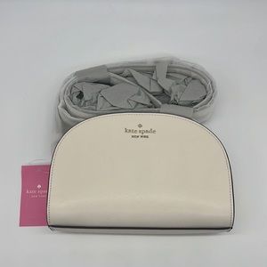 Kate Spade Perry Dome Crossbody Parchment